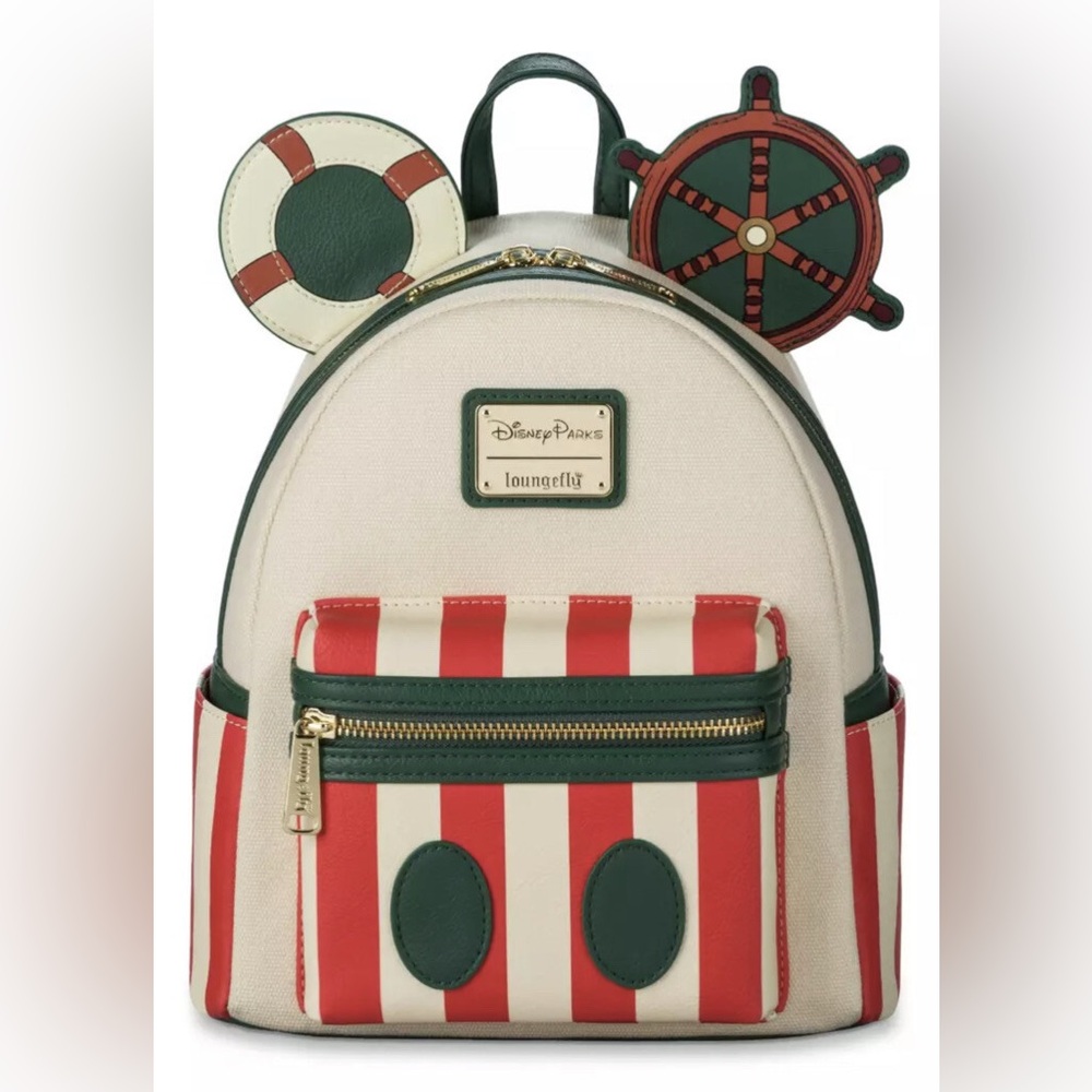 Loungefly Disney Parks Mickey Mouse Main Attraction Jungle Cruise mini backpack